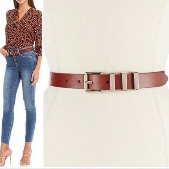 Rebecca Minkoff Suzy Leather Belt M - Picture 1 of 2